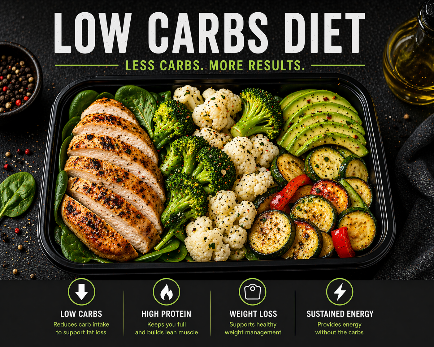 Low Carbs Diet